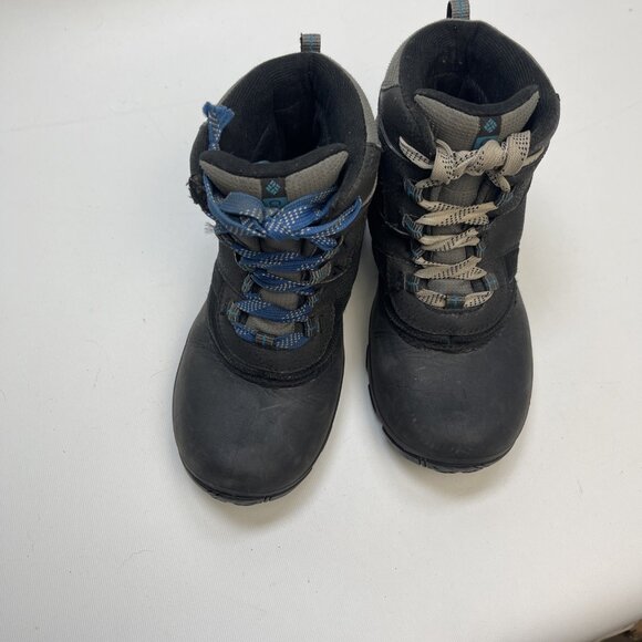 Columbia Rope Tow Boots Unisex Waterproof Youth Size 4 Snow Boots Blue Winter - Picture 12 of 15